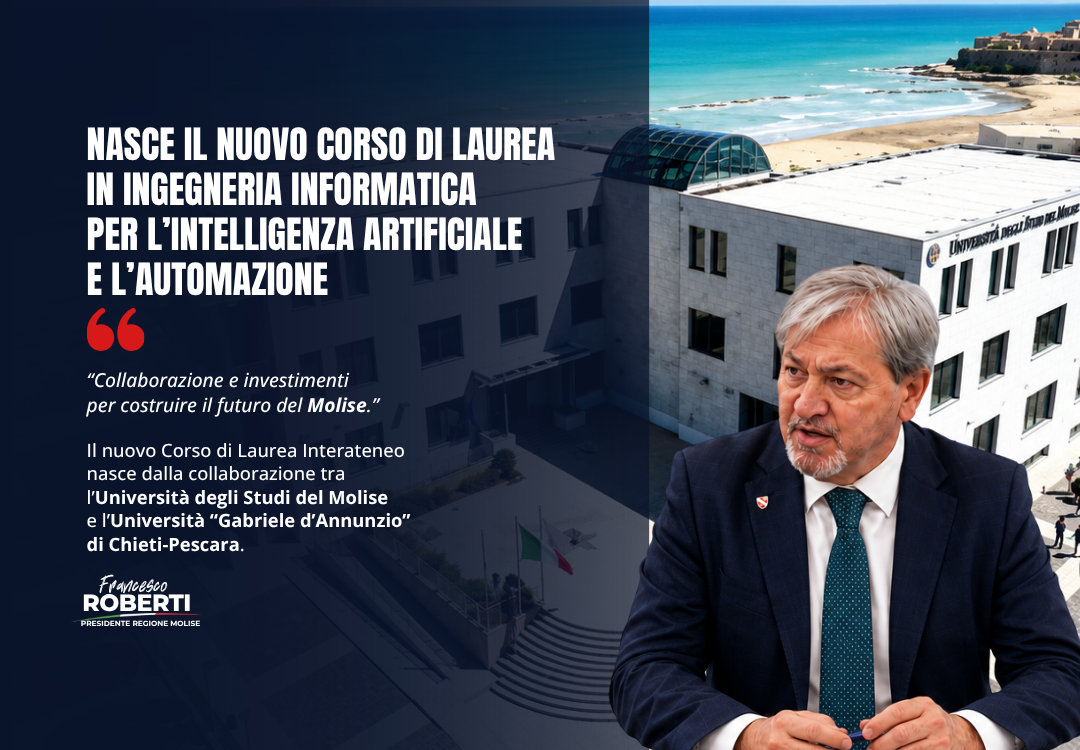Nasce il nuovo corso di Laurea in Ingegneria Informatica per l’IA e l’automazione